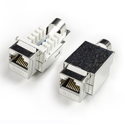 Category 6 Keystone Jack RJ-45, Fully Shielded