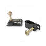 Grip-Clip™ Dual Mounting Clip, Black (100/pk)