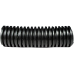 2" Split Loom Tubing, Polyethylene, BLACK,  50-Ft Roll