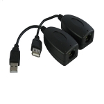 2.0 USB Over CAT5E/6 Extender (2/Pack)