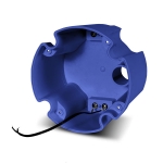 Blue ABS plastic back box, optionally ported. Gold binding posts. Fits models: All 6.5" Phantom & Ghost Series