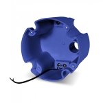 Blue ABS plastic back box, optionally ported. Gold binding posts. Fits models: All 8" X-Series