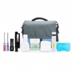 Fiber Optic Cleaning Kit w/ 1.25 & 2.5mm Microscope