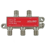 Splitter, 4-Way 5-2150 MHz, Power Passing