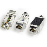 Category 5e Keystone Jack RJ-45, Fully Shielded