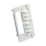 Low Voltage Mounting Plate (Single Gang/Plastic)