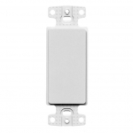 Decora Blank Insert Plate, WHITE