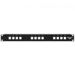 Blank Modular Patch Panel, 12 Port