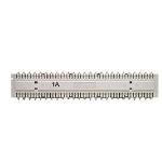 BIX 25 Pair Distribution Rail, 5 Pair Marking