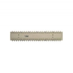 BIX 25 Pair Distribution Rail, 4 Pair Marking