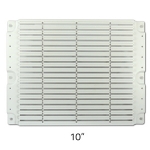 Rail Mounting Plate, 10" (for VERGE Network Enclosures)