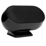 Dual 3" Drivers, 13mm Silk Dome Neo Magnet Tweeter,  Magentic Base (Black)