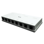 Surface Mount Housing Box, 8 Port