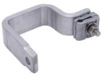 Bracket, Aerial Trunk/Node/Mini-Bridger, 2.5" Drop, Aluminum, with Hardware