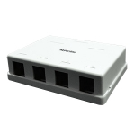 Surface Mount Housing Box, 4 Port