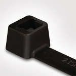 Heavy Duty Cable Tie, Black, 11.8" Length (50/Pack)